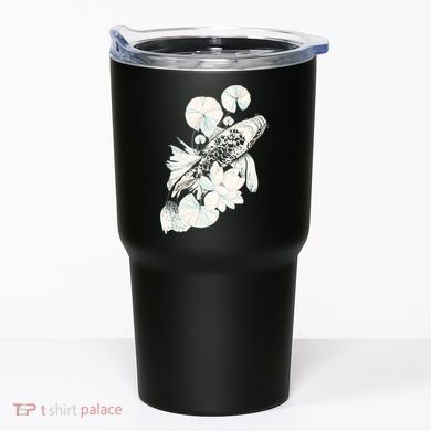 Japanese Zen Koi Fish Pond Tumbler