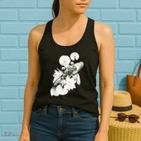 Japanese Zen Koi Fish Pond Women's Tank Top thumb 2
