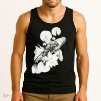 Japanese Zen Koi Fish Pond Tank Top thumb 3