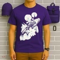 Japanese Zen Koi Fish Pond T-Shirt thumb 6