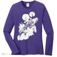 Japanese Zen Koi Fish Pond Women's Long Sleeve Shirt thumb 0