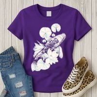 Japanese Zen Koi Fish Pond Women's T-Shirt thumb 3