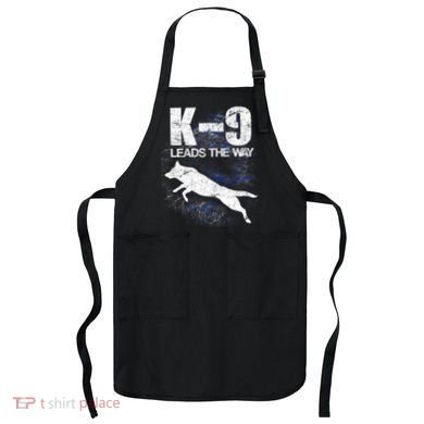 K-9 Leads The Way Apron