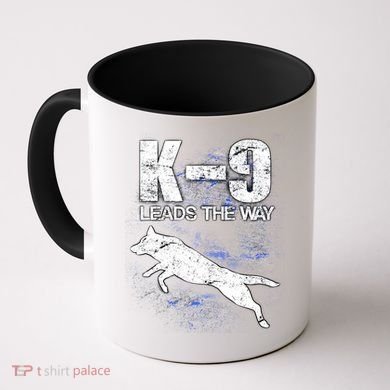 K-9 Leads The Way Coffee Mug