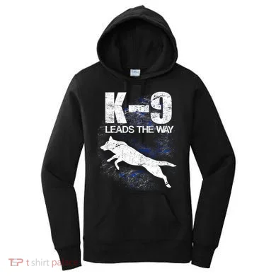 K-9 Leads The Way Women's Hoodie