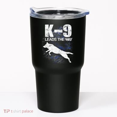 K-9 Leads The Way Tumbler