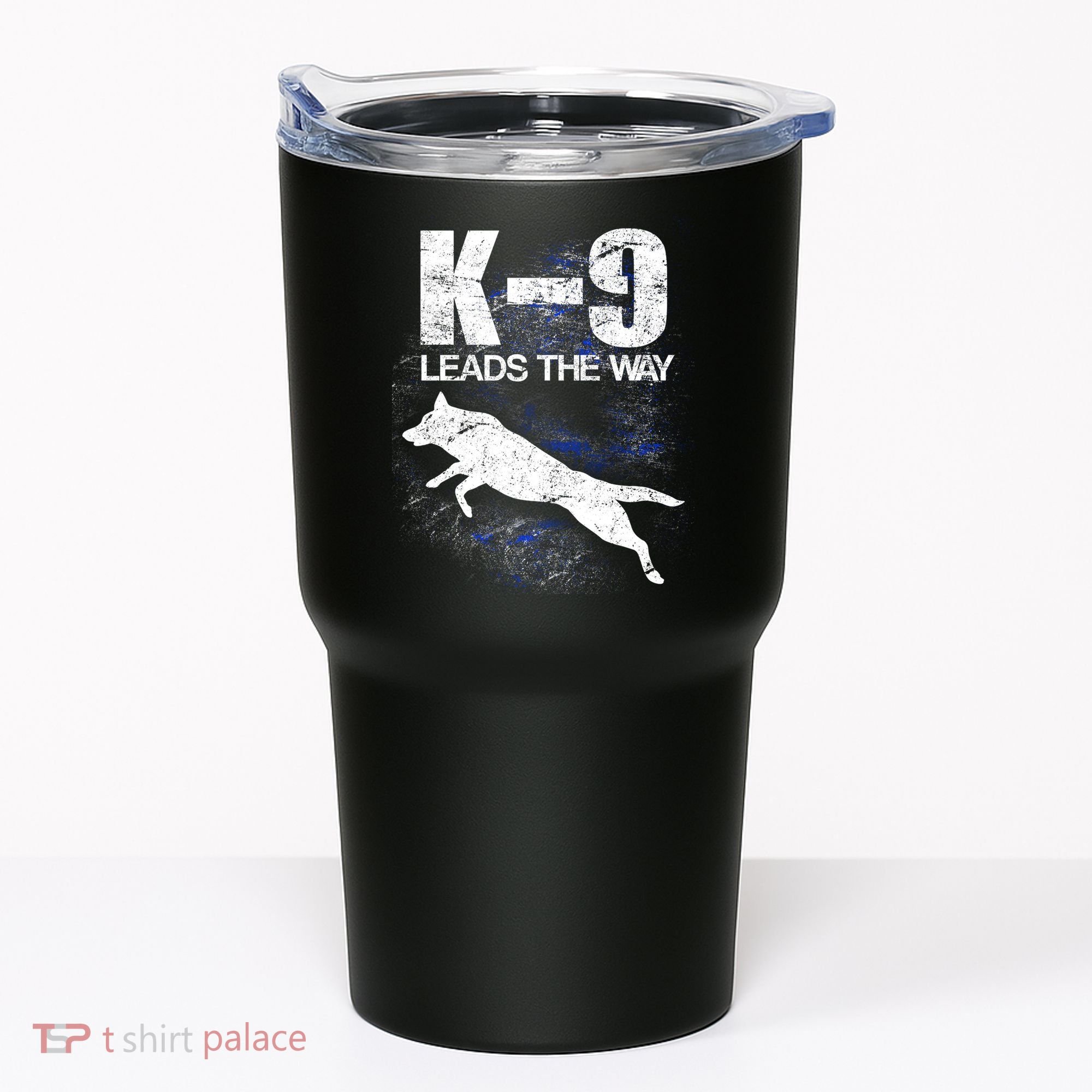 K-9 Leads The Way Tumbler