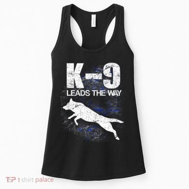 K-9 Leads The Way Women's Tank Top