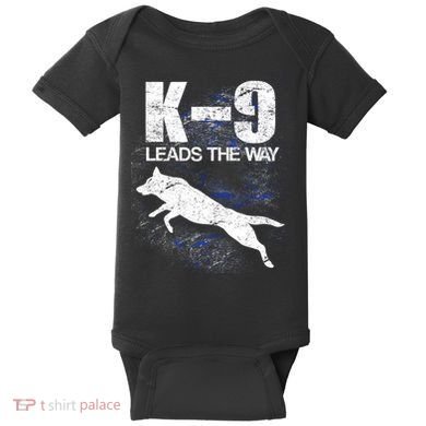 K-9 Leads The Way Baby Bodysuit
