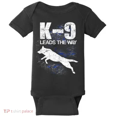 K-9 Leads The Way Baby Bodysuit