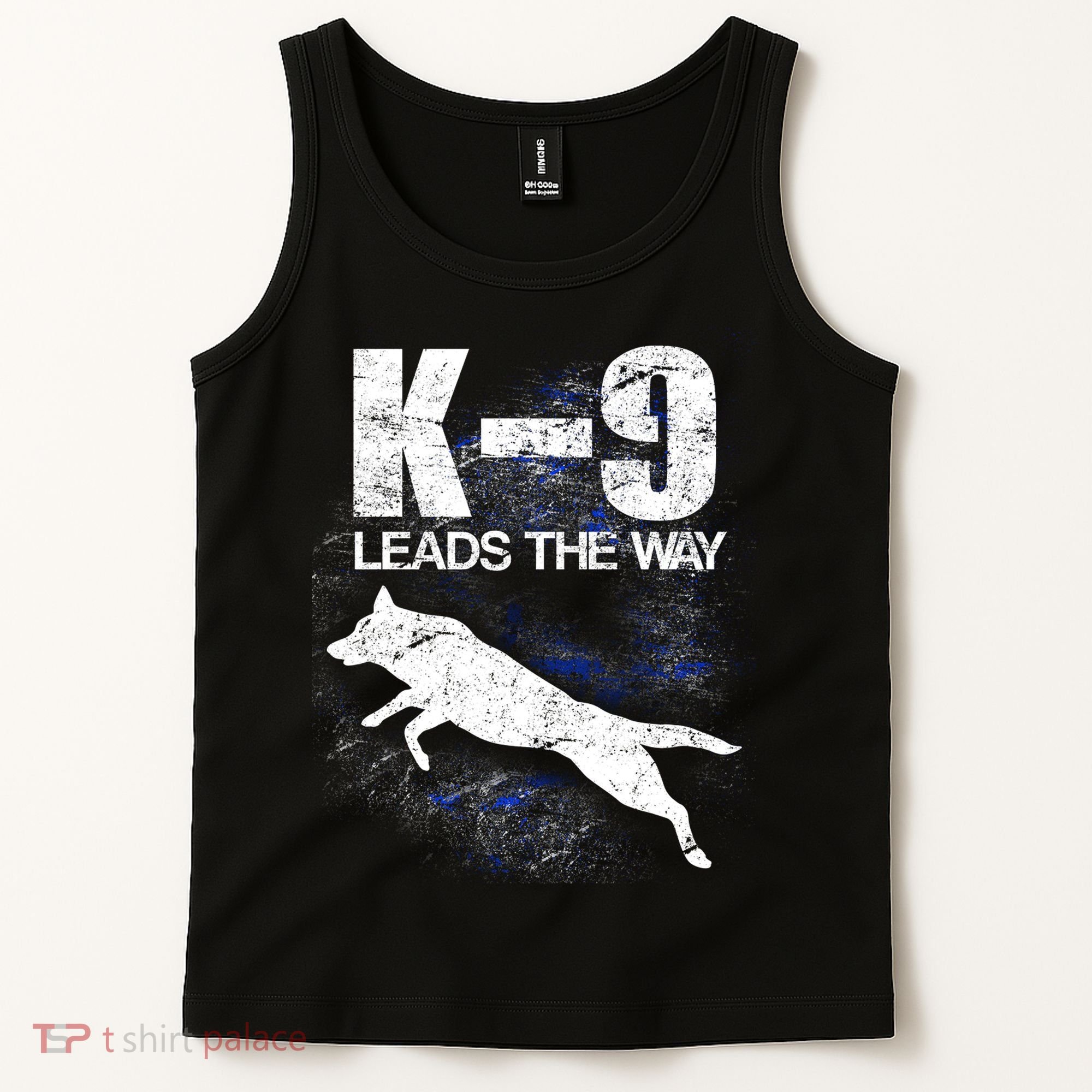 K-9 Leads The Way Tank Top