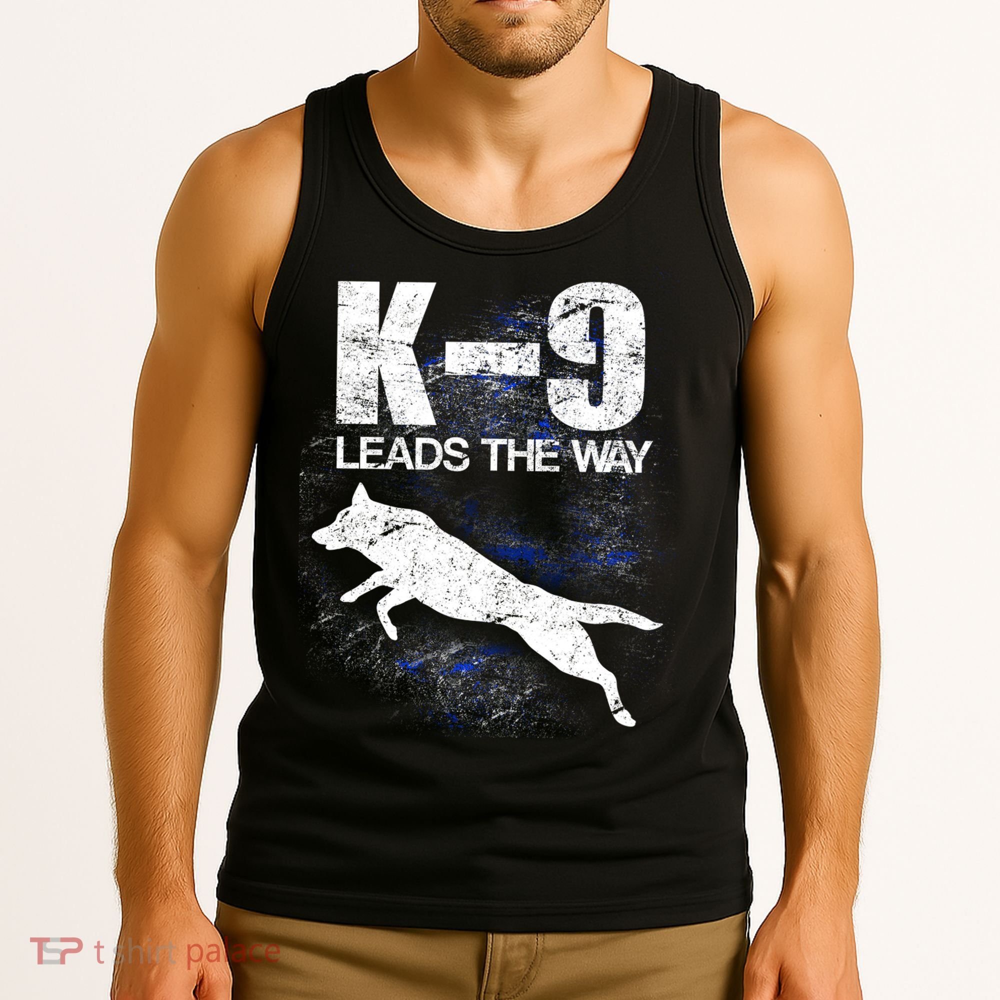 K-9 Leads The Way Tank Top