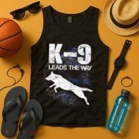 K-9 Leads The Way Tank Top thumb 4