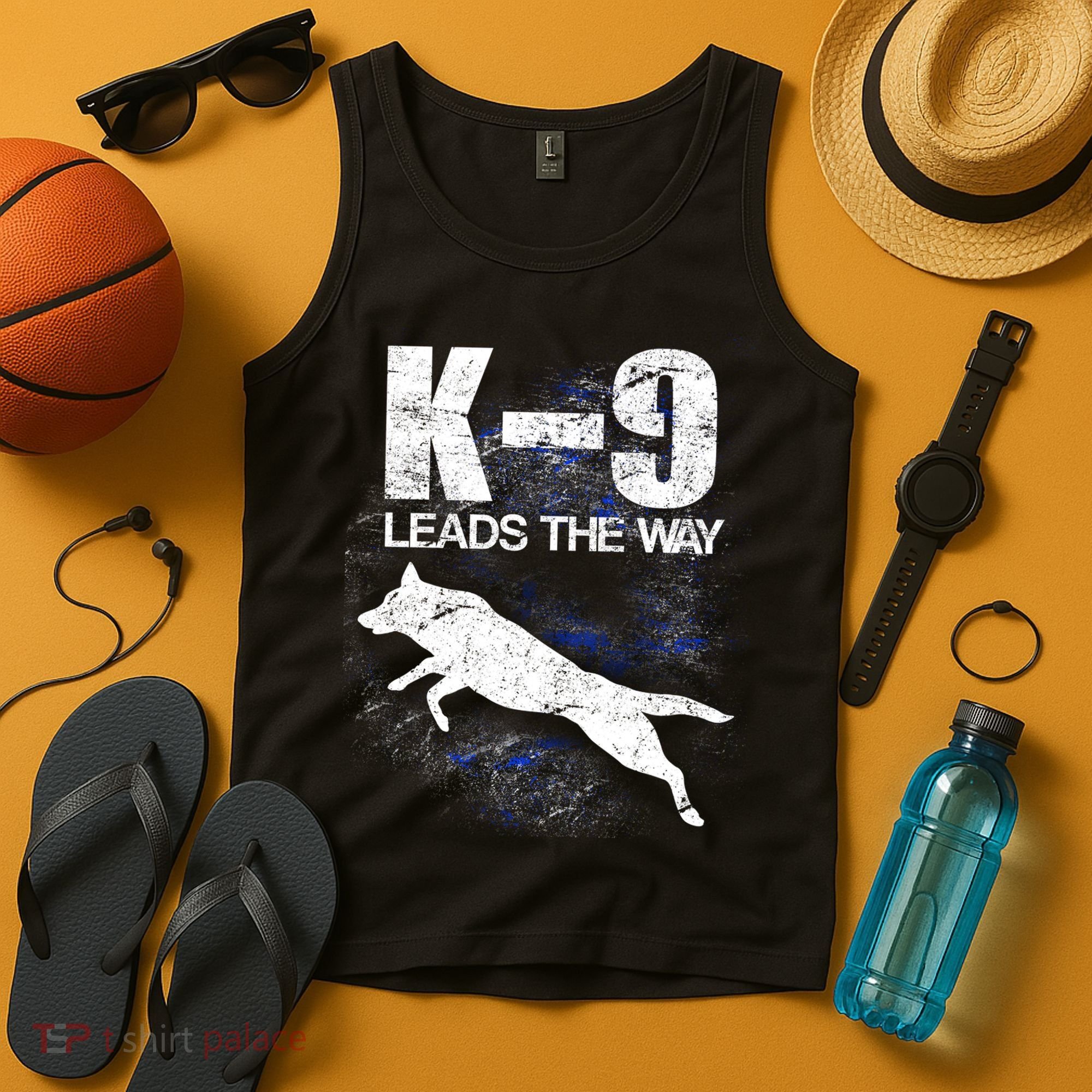 K-9 Leads The Way Tank Top