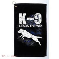 K-9 Leads The Way Golf Towel thumb 0