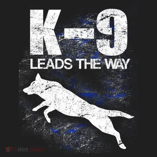K-9 Leads The Way Golf Towel