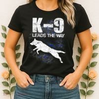 K-9 Leads The Way Women's T-Shirt thumb 2