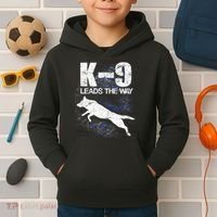 K-9 Leads The Way Kids Hoodie thumb 2