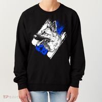 K-9 Police Dog Blue Line Women's Sweatshirt thumb 0