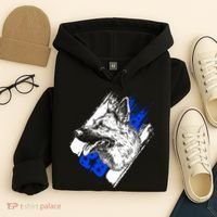 K-9 Police Dog Blue Line Hoodie thumb 4