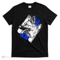 K-9 Police Dog Blue Line T-Shirt thumb 0