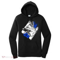 K-9 Police Dog Blue Line Women's Hoodie thumb 0