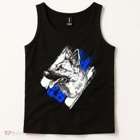 K-9 Police Dog Blue Line Tank Top thumb 2