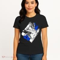 K-9 Police Dog Blue Line Women's T-Shirt thumb 4