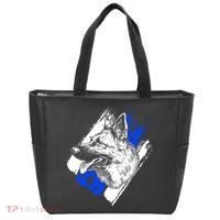K-9 Police Dog Blue Line Tote Bag thumb 0