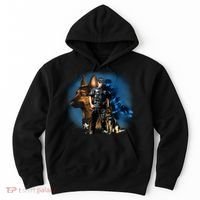 K-9 With Police Officer Silhouette  Hoodie thumb 0