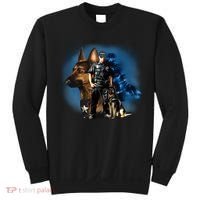 K-9 With Police Officer Silhouette  Sweatshirt thumb 0