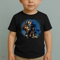 K-9 With Police Officer Silhouette  Toddler T-Shirt thumb 2