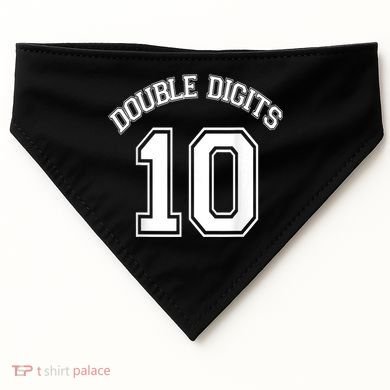 K.i.d.s 10th Birthday Double Digits Day USA-Made Doggie Bandana