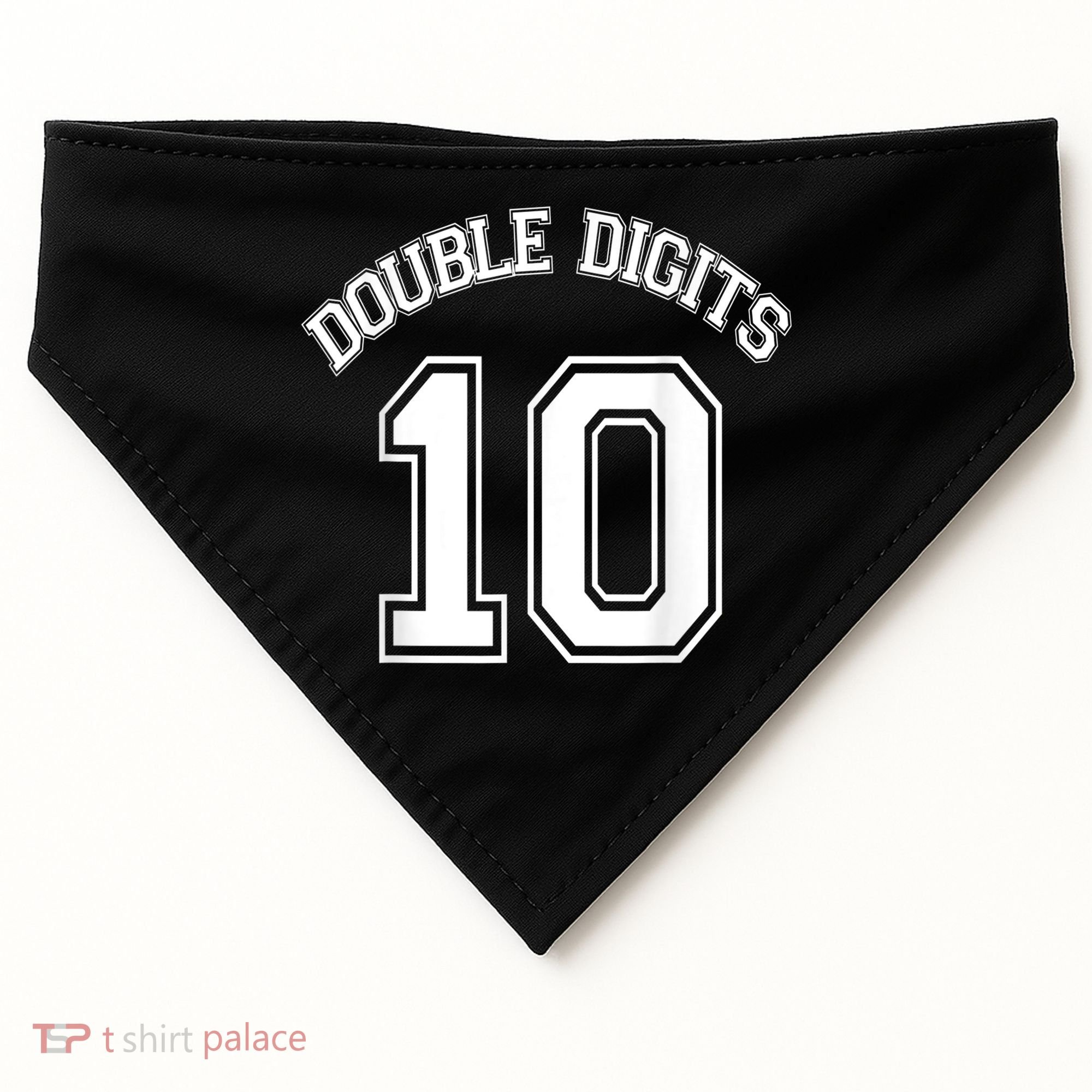 K.i.d.s 10th Birthday Double Digits Day USA-Made Doggie Bandana