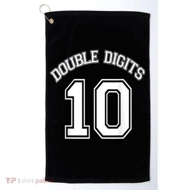 K.i.d.s 10th Birthday Double Digits Day Golf Towel