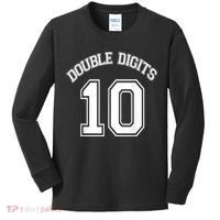 K.i.d.s 10th Birthday Double Digits Day Kids Long Sleeve Shirt thumb 0