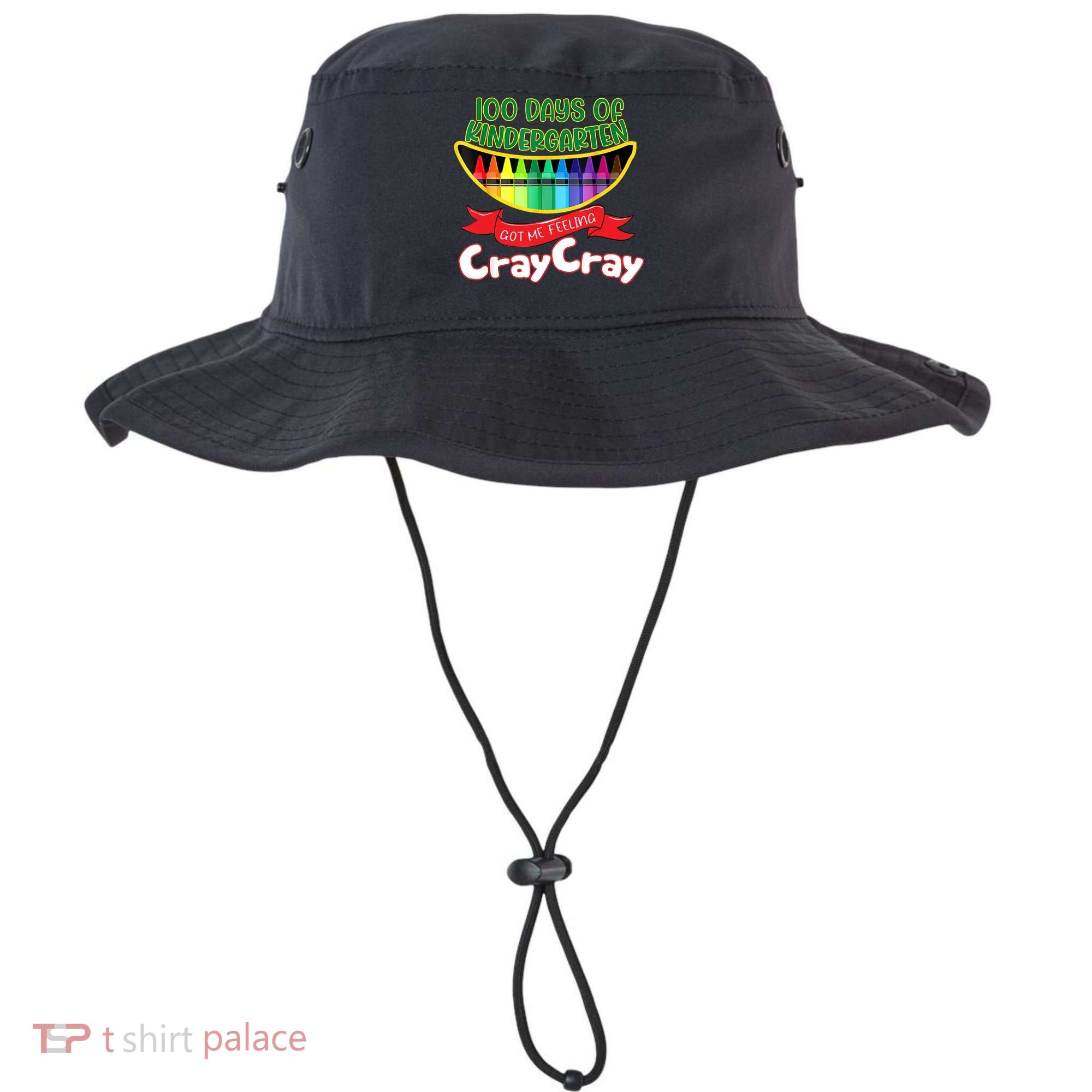Kinder 100 Days Of Kindergarten Got Me Feeling Cray Cray Bucket Hat