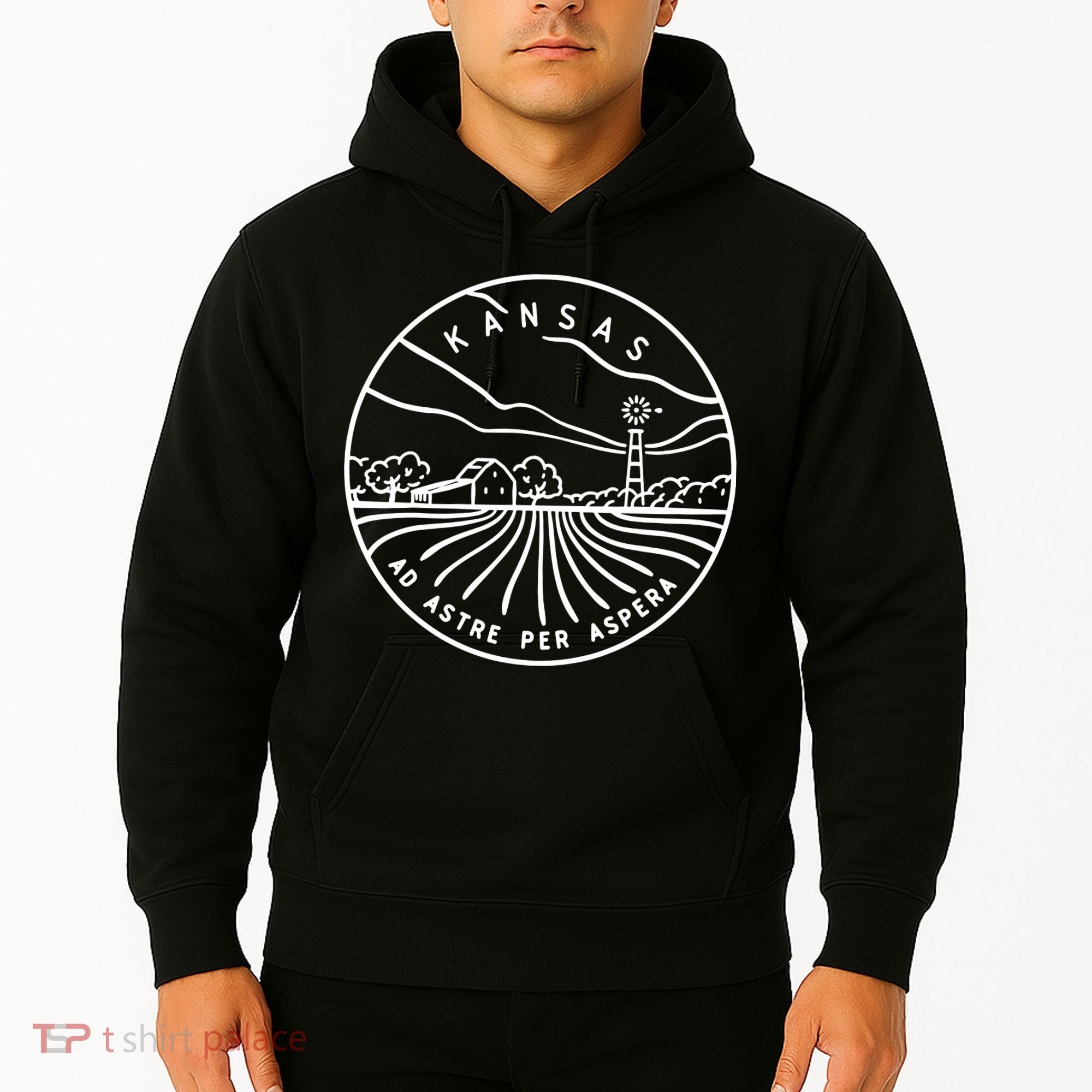 Kansas 1861 State Of Kansas Hoodie