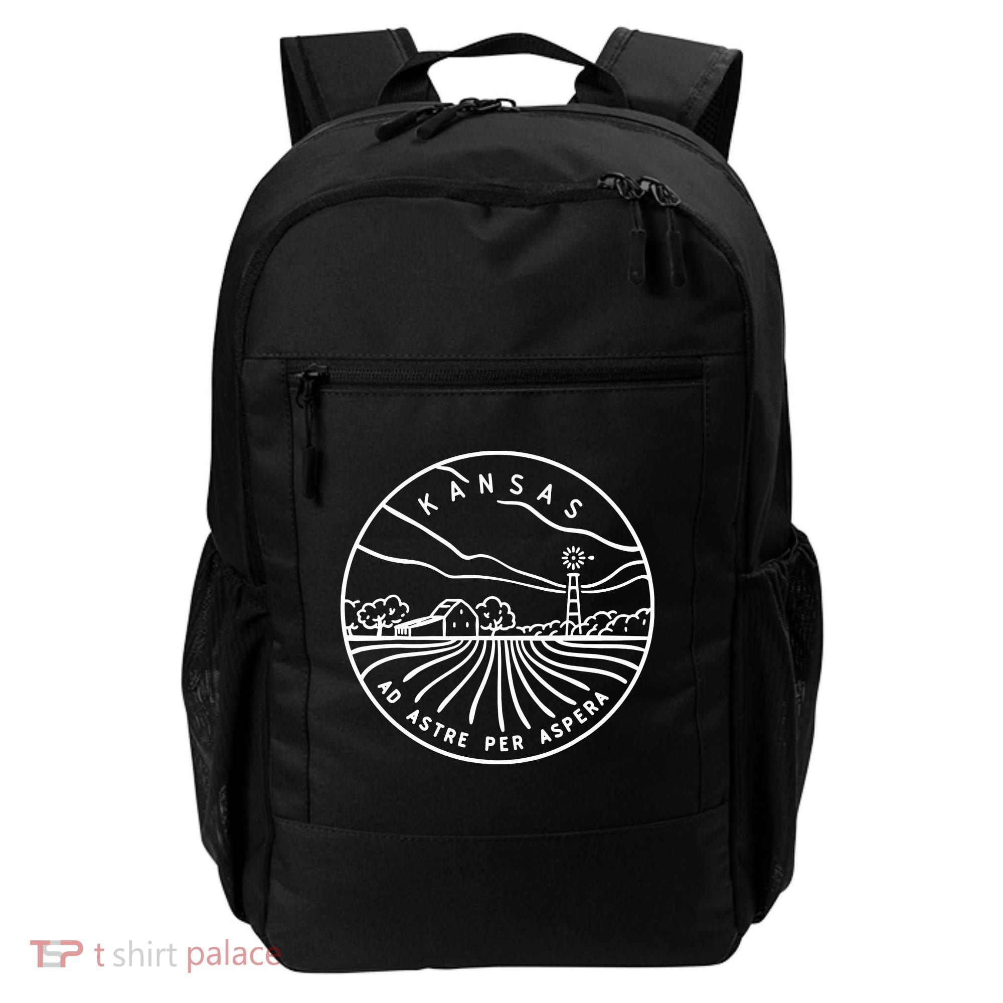 Kansas 1861 State Of Kansas Backpack