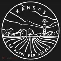 Kansas 1861 State Of Kansas Women's Tank Top thumb 5