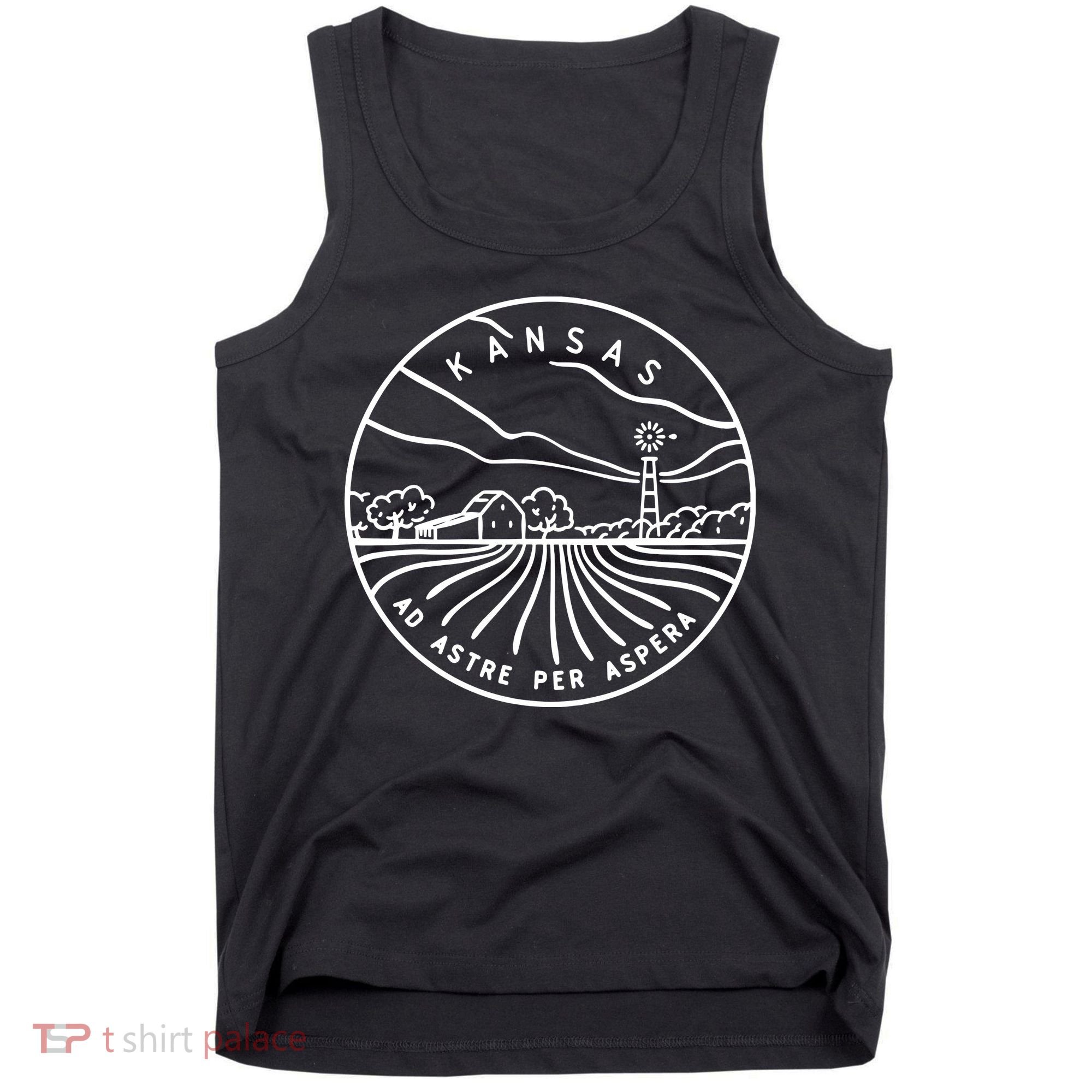 Kansas 1861 State Of Kansas Tank Top