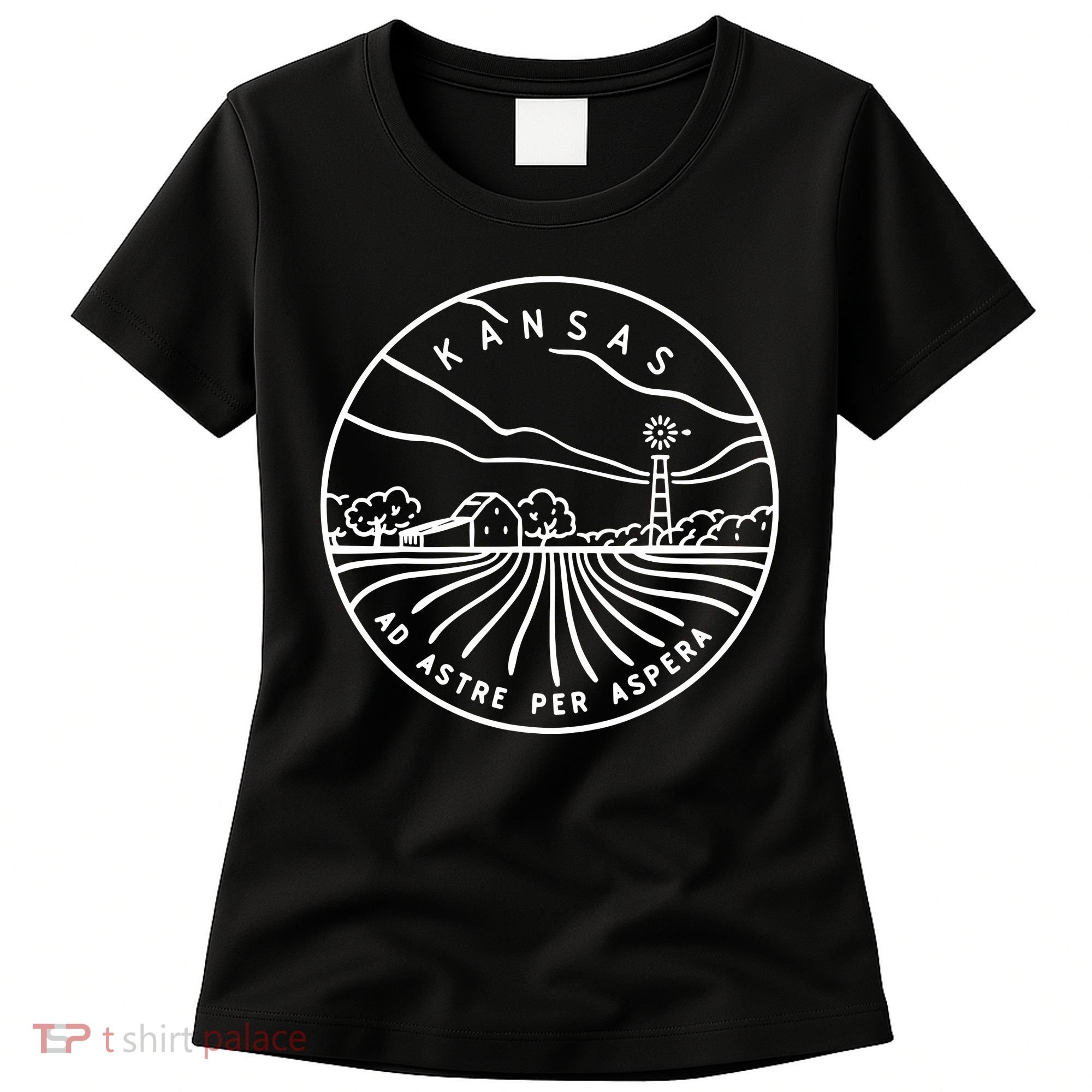 Kansas 1861 State Of Kansas Women's T-Shirt