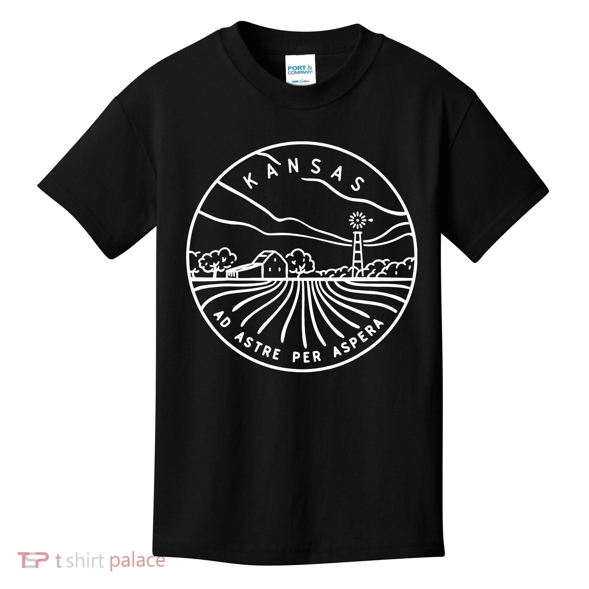 Kansas 1861 State Of Kansas Kids T-Shirt