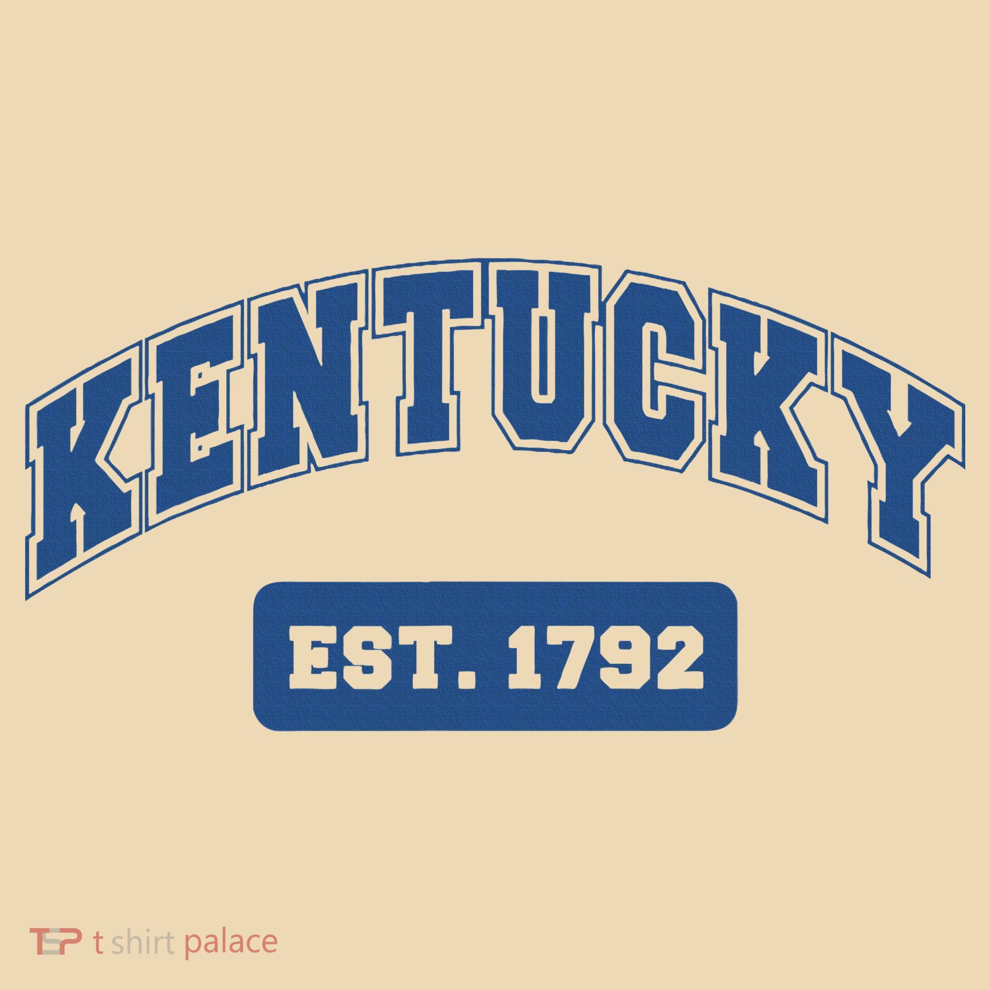 Kentucky 1792 Varsity Retro Style Tote Bag