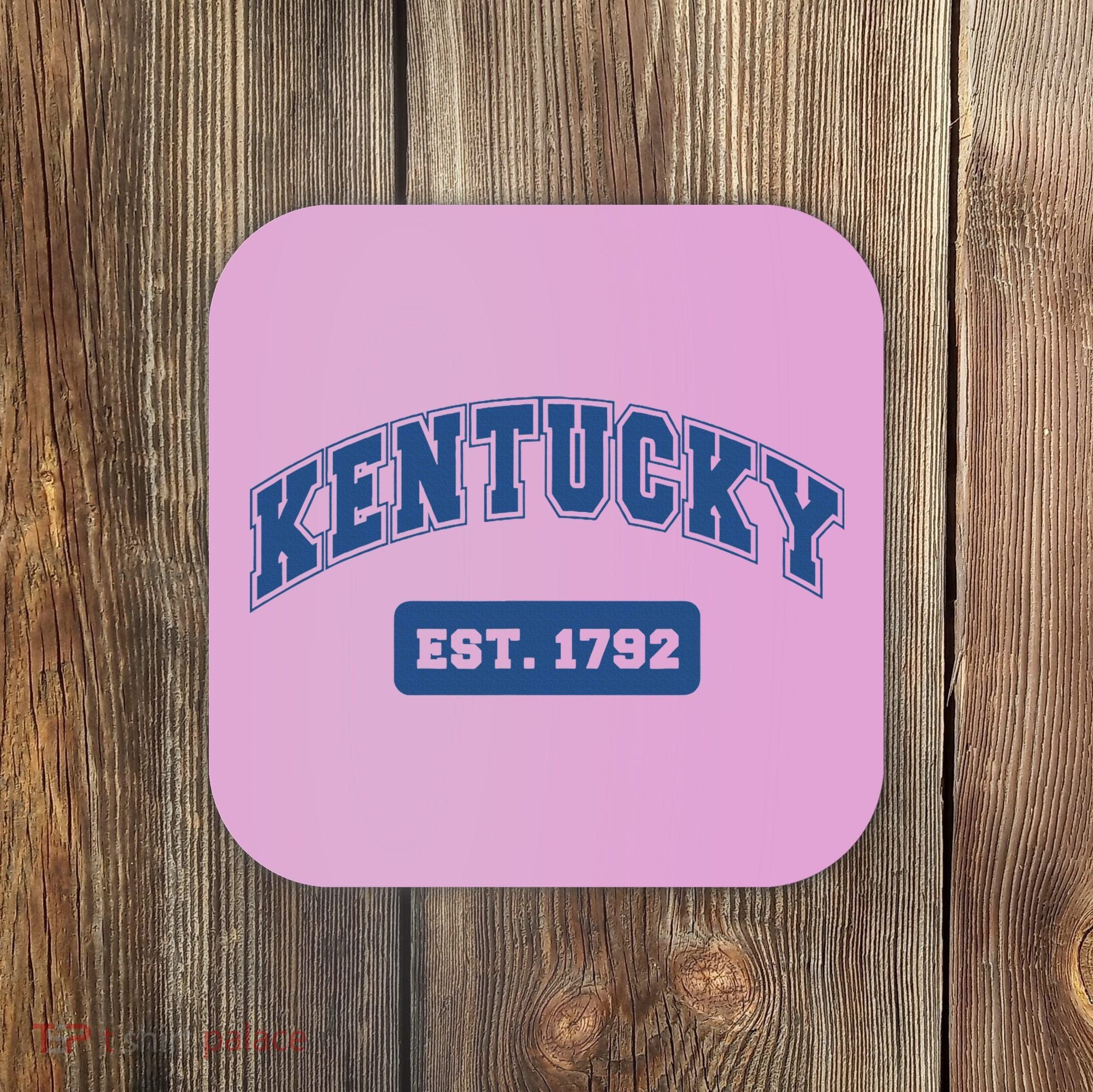 Kentucky 1792 Varsity Retro Style Coaster