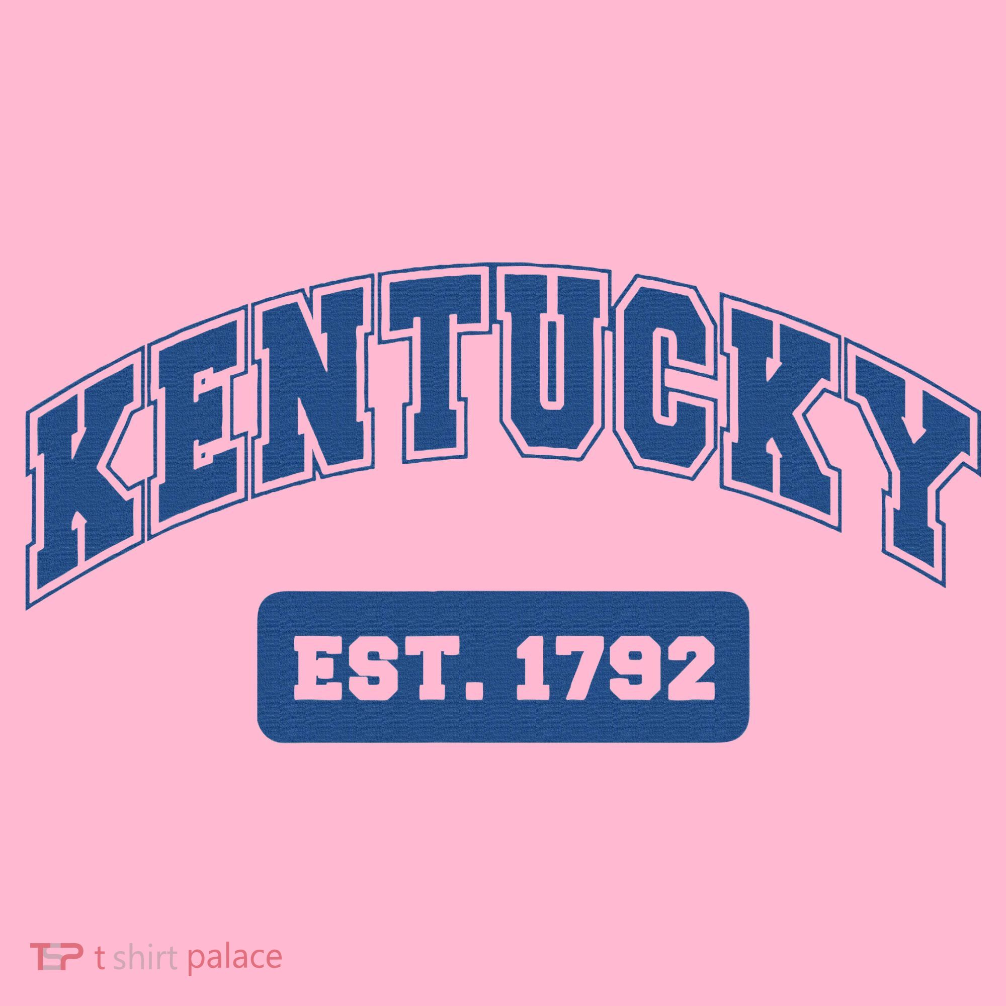Kentucky 1792 Varsity Retro Style Coaster