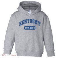 Kentucky 1792 Varsity Retro Style Toddler Hoodie thumb 0