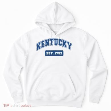 Kentucky 1792 Varsity Retro Style Hoodie