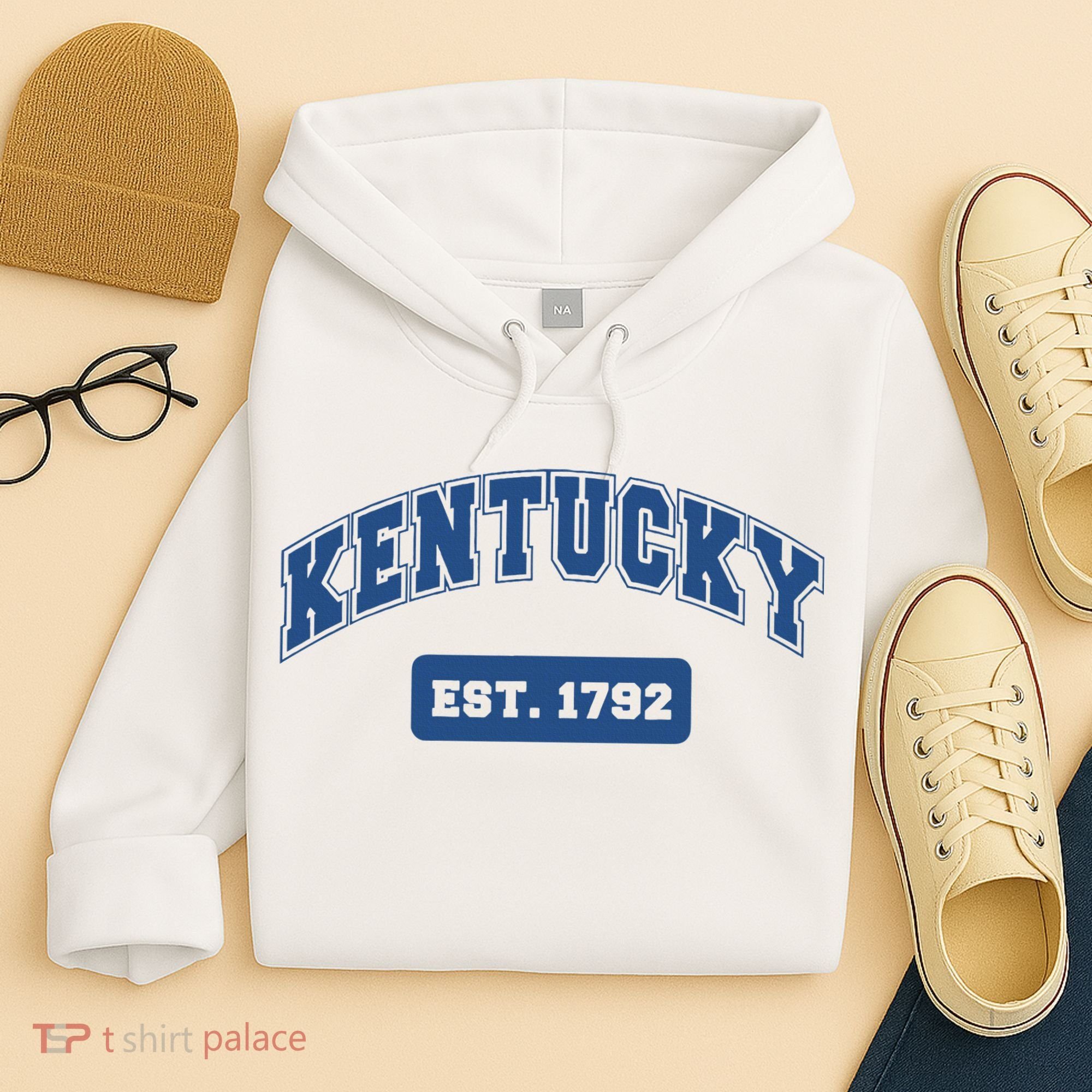 Kentucky 1792 Varsity Retro Style Hoodie