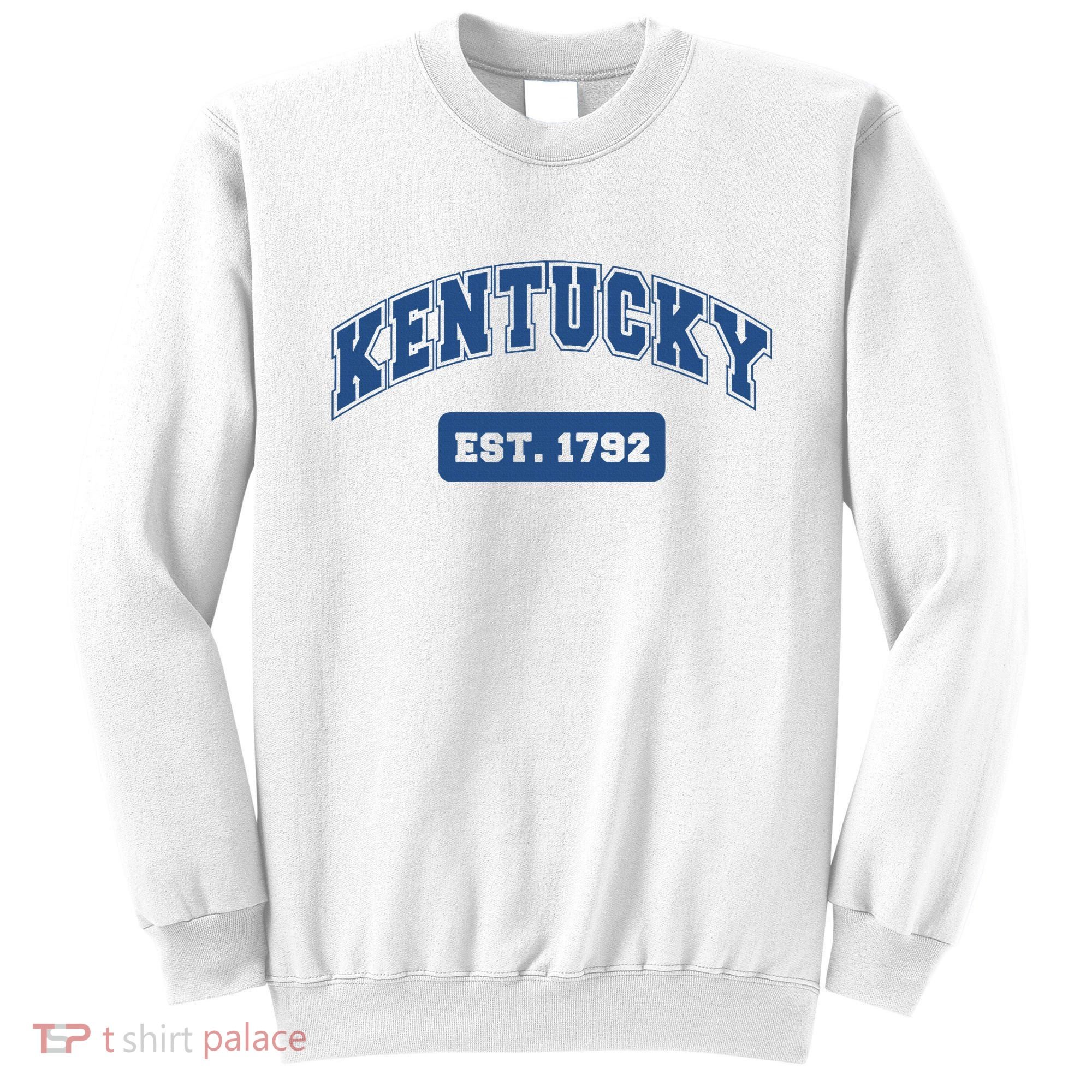 Kentucky 1792 Varsity Retro Style Sweatshirt